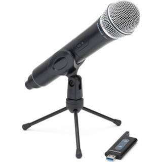 👉 Microfoon Samson Stage X1U draadloze USB incl. tafelstandaard