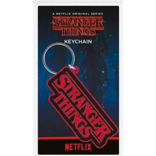 👉 Keychain rubber Stranger Things Logo 6 cm 5050293388861