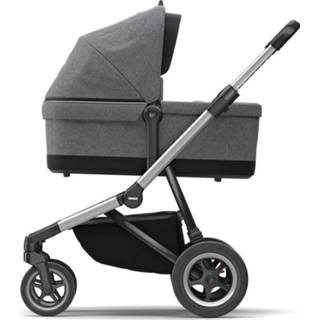 👉 Kinderwagen grijs kinderen Thule Sleek Grey Melange Pack