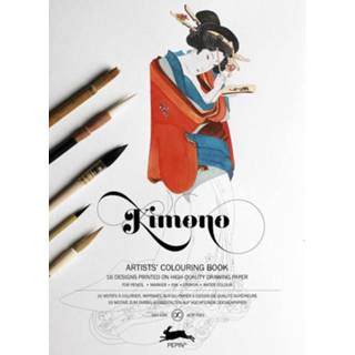 👉 Kimono - Artists'Colouring Book 9789460098062