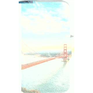 👉 Apple iPhone 4 | 4S Boekhoesje Design Golden Gate Bridge 8718894169339