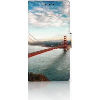 👉 Samsung Galaxy S7 Boekhoesje Design Golden Gate Bridge 8718894222195