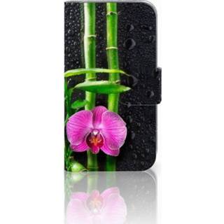 👉 Orchidee Samsung Galaxy Core Prime Boekhoesje Design 8718894220573