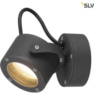 👉 Wandlamp buitenverlichting antraciet aluminium SLV SITRA 360 WL