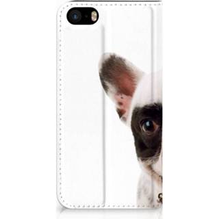 👉 Standcase IPhone SE|5S|5 Uniek Hoesje Franse Bulldog 8718894281703