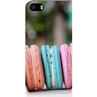 👉 Standcase IPhone SE|5S|5 Hoesje Design Macarons 8718894281864
