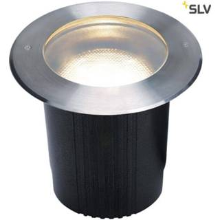 👉 Grondspot grond RVS aluminium SLV Dasar 215 Uni rond