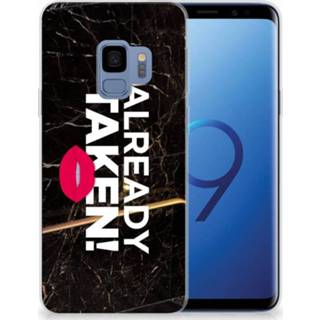 👉 Zwart Samsung Galaxy S9 TPU Hoesje Design Already Taken Black 8718894316153