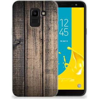 👉 Steigerhout Samsung Galaxy J6 2018 TPU Hoesje Design 8718894321416