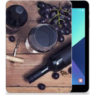 👉 Tablethoes Samsung Galaxy Tab S3 9.7 Uniek Tablethoesje Wijn 8718894329542