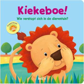 👉 Kiekeboe Wie verstopt zich in de dierentuin? (flappenboek) 9789463074087