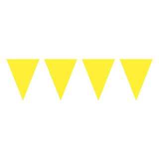 Vlaggenlijn gele XL geel - 10 meter 8714572601375