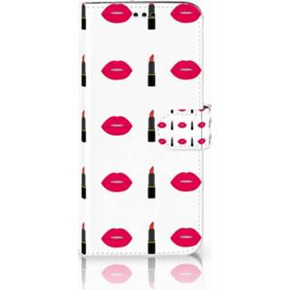 👉 Lippenstift Samsung Galaxy S9 Plus Boekhoesje Design Lipstick Kiss 8718894355091