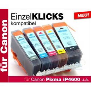 Vervanging printer inktcartridge Canon CLI-521 chip magenta