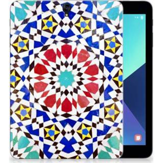 👉 Tablethoes Samsung Galaxy Tab S3 9.7 Tablethoesje Design MozaÃ¯ek 8718894356166