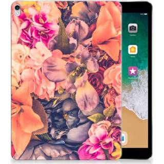 👉 Tablethoes Apple iPad Pro 10.5 Tablethoesje Design Bosje Bloemen 8718894372616
