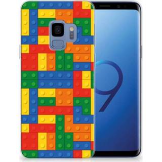 👉 Houten blok Samsung Galaxy S9 TPU Hoesje Design Blokken 8718894378786