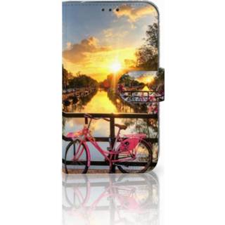 👉 Samsung Galaxy Xcover 4 Uniek Boekhoesje Amsterdamse Grachten 8718894399941