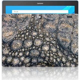 👉 Tablethoes Lenovo Tab 10 | 2 A10-30 Uniek Tablethoesje Krokodillenprint 8718894405543