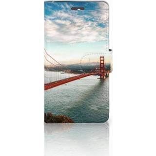 👉 Lenovo K6 Boekhoesje Design Golden Gate Bridge 8718894405789