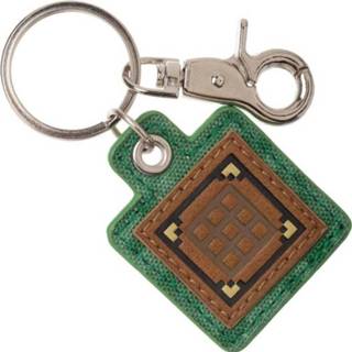 👉 Keychain canvas Minecraft - Block 190371862489