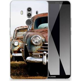 👉 Huawei Mate 10 Pro Uniek TPU Hoesje Vintage Auto 8718894412770