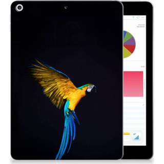 👉 Tablethoes Apple iPad 9.7 2018 | 2017 Tablethoesje Design Papegaai 8718894430026