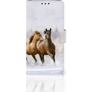 👉 LG V30 Uniek Boekhoesje Paarden 8718894452820