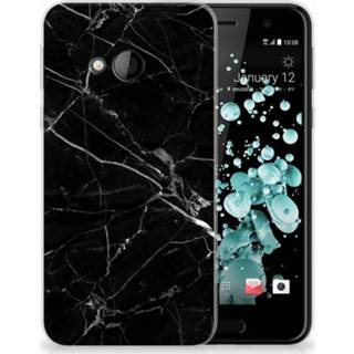 👉 Zwart marmer HTC U Play Uniek TPU Hoesje 8718894455463