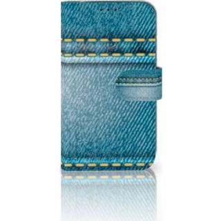 👉 Spijkerbroek Samsung Galaxy Xcover 4 Boekhoesje Design Jeans 8718894455678