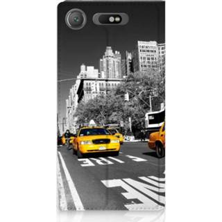 👉 Standcase Sony Xperia L1 Hoesje Design New York Taxi 8718894895801