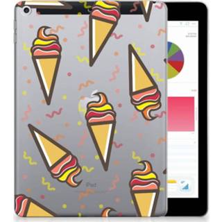 👉 Tablethoes Apple iPad 9.7 2018 | 2017 Tablethoesje Design Icecream 8718894487839