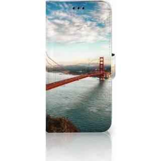 👉 Samsung Galaxy J5 2017 Boekhoesje Design Golden Gate Bridge 8718894558164