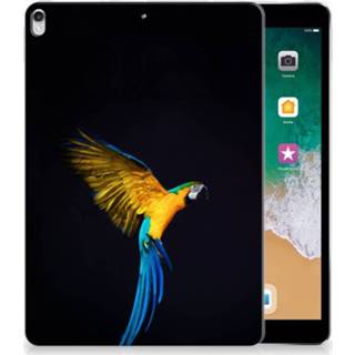 👉 Tablethoes Apple iPad Pro 10.5 Tablethoesje Design Papegaai 8718894558942