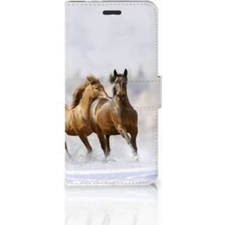 👉 Motorola Moto Z Uniek Boekhoesje Paarden 8718894583616