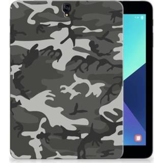 👉 Tablethoes Samsung Galaxy Tab S3 9.7 Uniek Tablethoesje Army Light 8718894616086