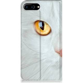 Standcase witte Apple iPhone 7 Plus | 8 Uniek Hoesje Kat 8718894650295