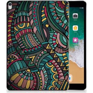 👉 Tablethoes Apple iPad Pro 10.5 Tablethoesje Design Aztec 8718894659274