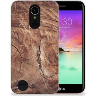 👉 LG K10 2017 TPU Hoesje Design Tree Trunk 8718894675175