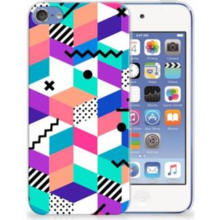 👉 Apple iPod Touch 5 | 6 TPU Hoesje Design Blocks Colorful 8718894675991