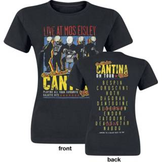 👉 Star Wars Cantina Band On Tour Girls shirt zwart
