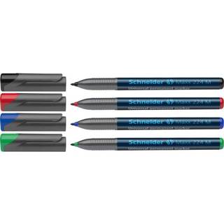 👉 Universele marker Schneider Maxx 224 M permanent etui a 4 stuks