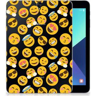 Tablethoes Samsung Galaxy Tab S3 9.7 Tablethoesje Design Emoji 8718894806449