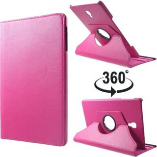 👉 Folio case roze Samsung Galaxy Tab A 10.5 Rotary - Hot Pink 5712579938596