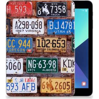 👉 Tablethoes Samsung Galaxy Tab S3 9.7 Uniek Tablethoesje Kentekenplaten 8718894831038