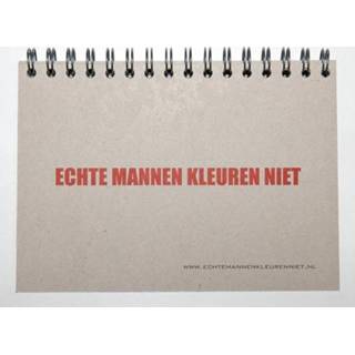 👉 Echte mannen kleuren niet - Boek Jan Maarten Groen (9082377829)