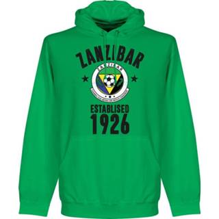 👉 Sweater groen Zanzibar Established Hooded -