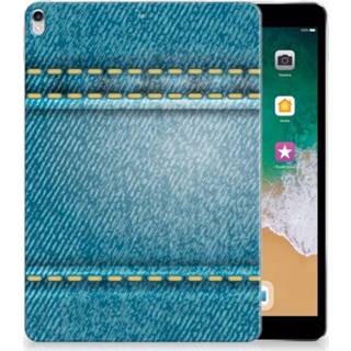 👉 Tablethoes Apple iPad Pro 10.5 Tablethoesje Design Jeans 8718894850282