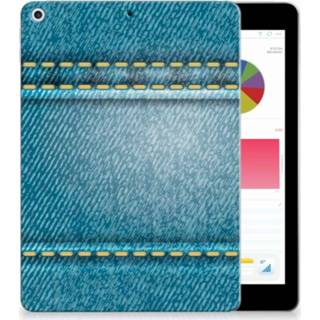 👉 Tablethoes Apple iPad 9.7 2018 | 2017 Tablethoesje Design Jeans 8718894851678