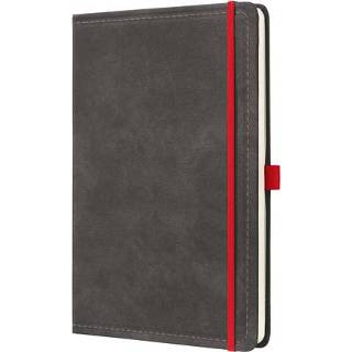 👉 Notitieboek grijs Conceptum 194blz hard Vintage Dark Grey A4 gelinieerd 4004360831515